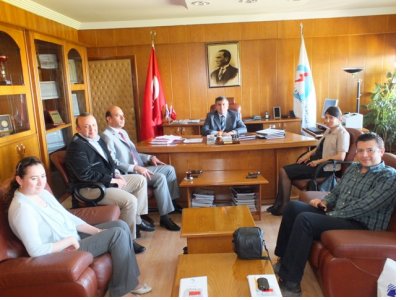 GAZİANTEP TEDAŞ İL MÜDÜRÜ ALİ AKBAĞ ZİYARETİ...