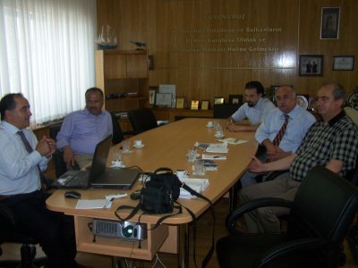 TÜLOMSAŞ GENEL MÜDÜRÜ ZİYARET EDİLDİ