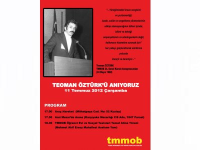 TEOMAN ÖZTÜRK ANILIYOR