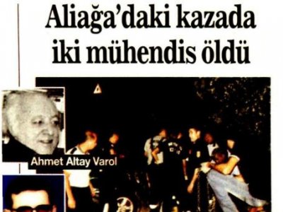 ALİAĞA`DAKİ KAZADA İKİ MÜHENDİS ÖLDÜ (HABERTÜRK EGELİ, 19.08.2012)