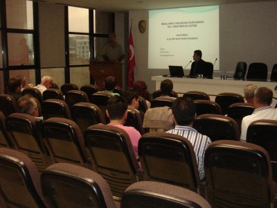 BİNALARIN YANGINDAN KORUNMASI HAKKINDA YÖNETMELİK, YANGIN ALGILAMA VE İHBAR SİSTEMLERİ (TS 54-14) VE UYGULAMADA YAŞANAN SORUNLAR KONULU EĞİTİMİ DÜZENLENDİ