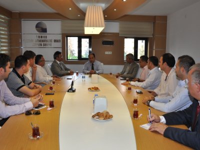 ANTALYA TİCARET VE SANAYİ ODASINDAN ŞUBEMİZE ZİYARET