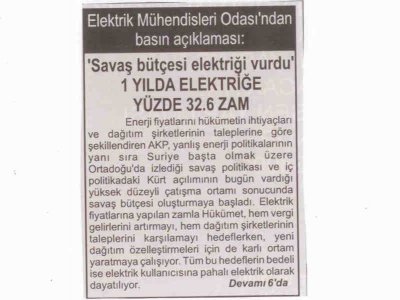 BİLECİK YARIN GAZETESİ - 3 EKİM 2012