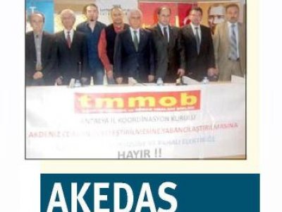 AKEDAŞ ÖZELLEŞMESİN (AKDENİZ MANŞET-02.11.2012)