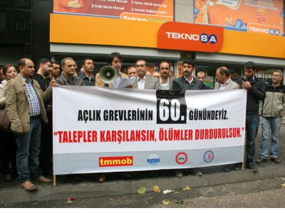 TMMOB, KESK, TÜRK-İŞ, DİSK: TALEPLER KARŞILANSIN ÖLÜMLER DURDURULSUN..