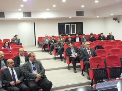 “ELEKTROMANYETİK KİRLİLİĞİN İNSANLAR VE CİHAZLAR ÜZERİNDEKİ ETKİLERİ” SEMİNERİ GERÇEKLEŞTRİLDİ