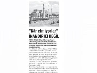 `KÂR ETMİYORLAR İNANDIRICI DEĞİL” (MİLLİ GAZETE, 01.12.2012)