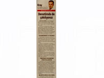 HÜRRİYET ANKARA’NIN ASANSÖR DENETİMLERİ İLE İLGİLİ HABERİNE TEKZİP