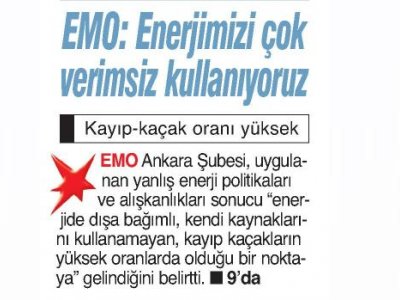 EMO (GÜNBOYU GAZETESİ, 16.01.2013)