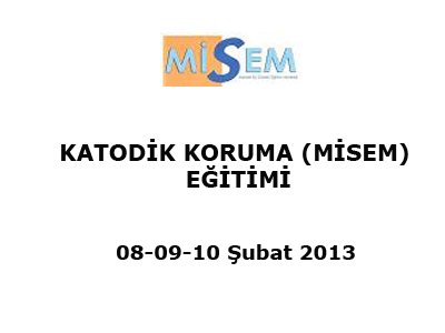 KATODİK KORUMA (MİSEM) EĞİTİMİ
