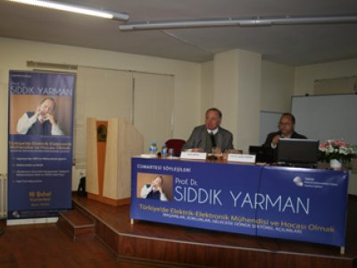 CUMARTESİ SÖYLEŞİLERİ: PROF. DR. SIDDIK YARMAN