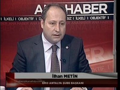 İLHAN METİN VTV YAYININA KATILDI