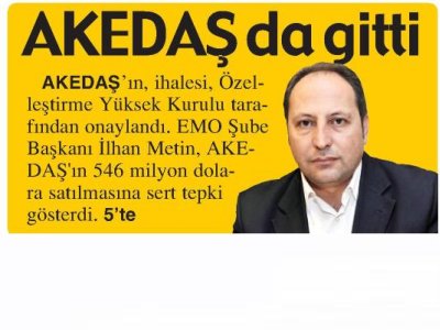 AKEDAŞ DA GİTTİ  (ANTALYA KÖRFEZ-13.03.2013)