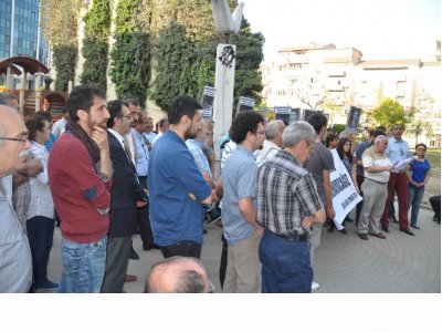 1 MAYIS TAKSİM SALDIRISI PROTESTO EDİLDİ