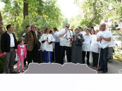 ENGELLİLER HAFTASI` NDA GÖRME ENGELLİLER TALEPLERİNİ HAYKIRDI