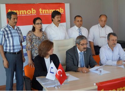 TMMOB MERSİN İKK 1/5000 ÖLÇEKLİ NAZIM İMAR PLANI İLE İLGİLİ BASIN AÇIKLAMASI YAPTI.