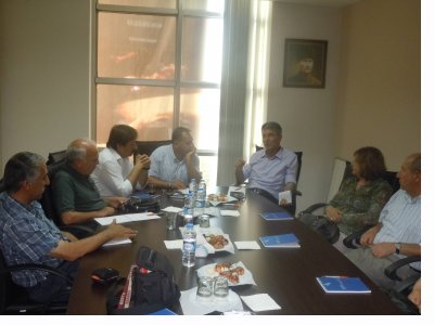 BÜYÜKŞEHİR BELEDİYE BAŞKAN ADAY ADAYI SERDAL KUYUCUOĞLU ODAMIZ YÖNETİM KURULUNU ZİYARET ETTİ.