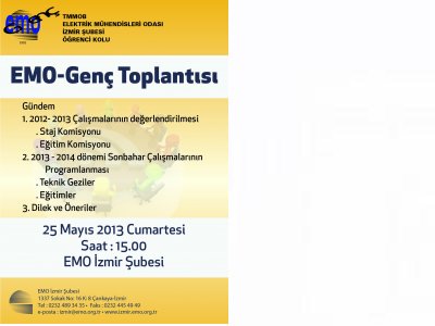 EMO-GENÇ TOPLANTISI