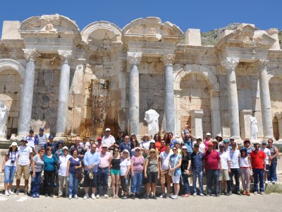 SAGALASSOS ANTİK KENTİ’NE GEZİ DÜZENLENDİ