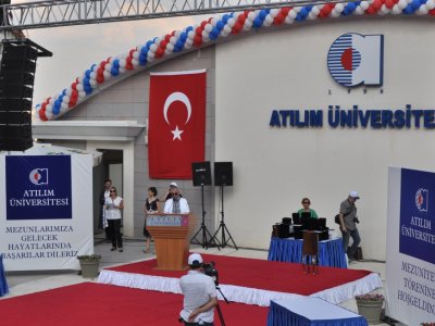 ATILIM ÜNİVERSİTESİ MEZUNİYET TÖRENİ GERÇEKLEŞTİ