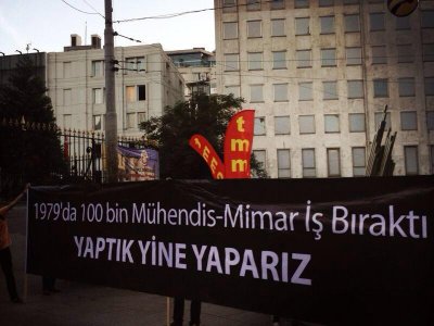 ÖRGÜTÜMÜZE, MESLEĞİMİZE, HALKIMIZA, ÜLKEMİZE SAHİP ÇIKIYORUZ