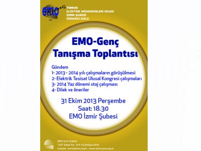 EMO - GENÇ TANIŞMA TOPLANTISI