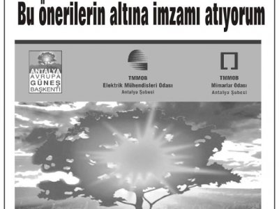 BU ÖNERİLERİN ALTINA İMZAMI ATIYORUM (AKDENİZ GÜNCEL- 13.11.2013)
