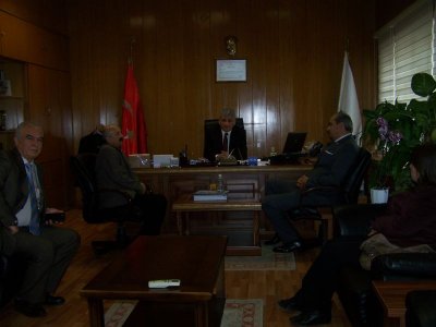 OEDAŞ GENEL MÜDÜRÜ ZİYARET EDİLDİ