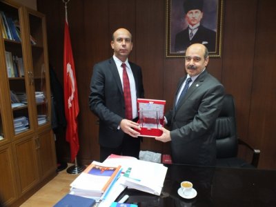 KSÜ MÜHENDİSLİK FAKÜLTESİ DEKANI PROF. DR. M. KEMAL KIYMIK ZİYARETİ...