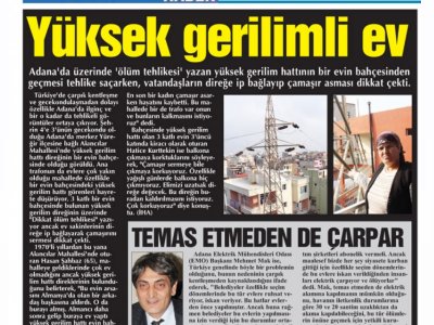 YÜKSEK GERİLİMLİ EV