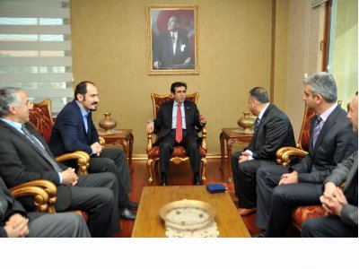 MERSİN VALİSİ ZİYARET EDİLDİ
