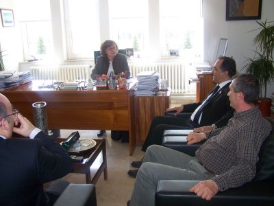 ANADOLU ÜNİVERSİTESİ MÜHENDİSLİK FAKÜLTESİ DEKANI ZİYARET EDİLDİ