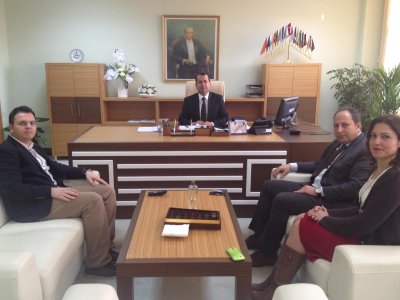 AKDENİZ ÜNİVERSİTESİ REKTÖR YARDIMCISI SAYIN PROF.DR.İBRAHİM AKINCI`YI ZİYARET