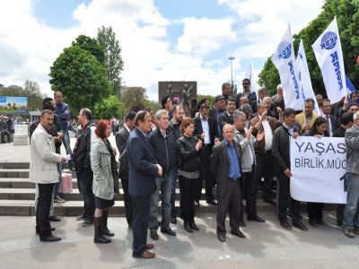 DİSK,KESK,TMMOB VE TTBTEN 1 MAYISTA SIHHİYE ÇAĞRISI