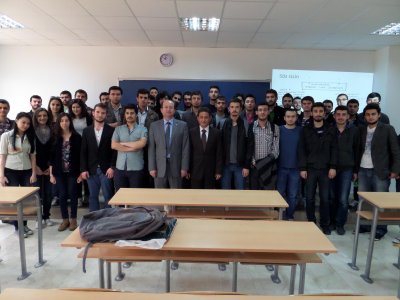 SAKARYA ÜNİVERSİTESİ` NDE MÜHENDİSLİK EĞİTİMİ VE MESLEKİ DENEYİM AKTARIMI KONULU SÖYLEŞİ PROGRAMI DÜZENLENDİ