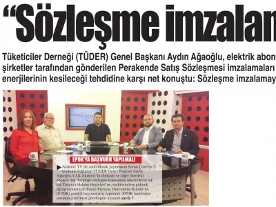 SÖZLEŞME İMZALAMAYIN (AKDENİZ GERÇEK 07.04.2014)