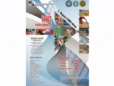 11. EMO-GENÇ ÖZGÜN PROJE YARIŞMASI