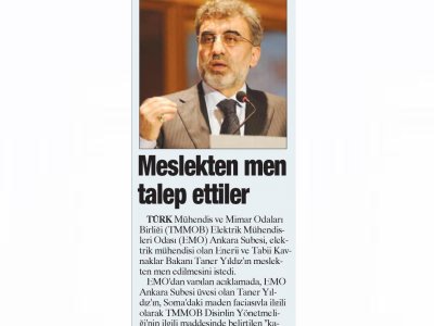 MESLEKTEN MEN TALEP ETTİLER (HÜRSES ANTALYA, 19.5.2014)