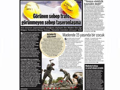 YANGIN ELEKTRİK KAYNAKLI DEĞİL -15.05.2014 - TARAF