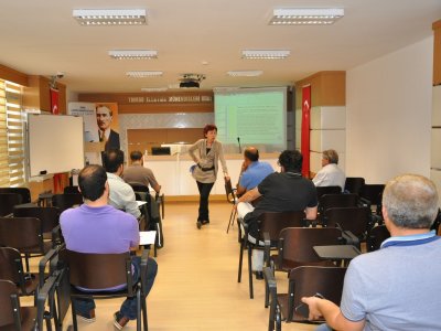 ŞUBEMİZDE ENERJİ NAKİL HATLARI (36 KV`A KADAR) PROJE EĞİTİMİ DÜZENLENDİ