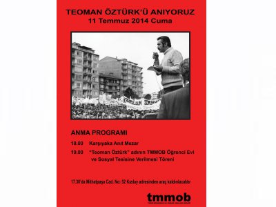 TEOMAN ÖZTÜRK ANILIYOR