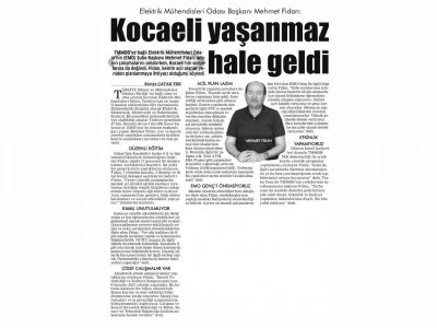 KOCAELİ YAŞANMAZ HALE GELDİ-DEMOKRAT KOCAELİ