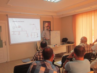REAKTİF GÜÇ KOMPANZASYONU VE HARMONİKLER EĞİTİMİ ALANYA TEMSİLCİLİĞİ`MİZDE DÜZENLENDİ