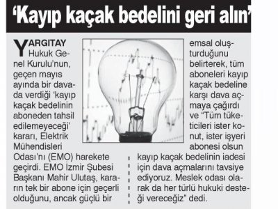 KAYIP KAÇAK BEDELİNİ GERİ ALIN - 22.09.2014 - ŞOK