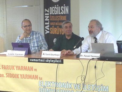 ELEKTRONİK VE İLETİŞİM DÜNYASINDA UFUK TURU SÖYLEŞİSİ GERÇEKLEŞTİRİLDİ