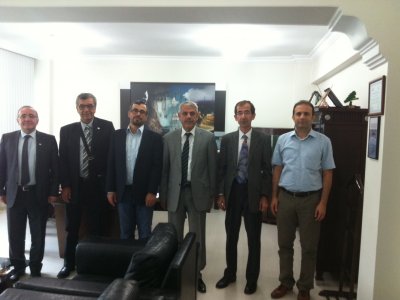 GEDİZ ELEKTRİK DAĞITIM A.Ş. GENEL MÜDÜRÜ METİN DEMİRDAĞ ZİYARET EDİLDİ
