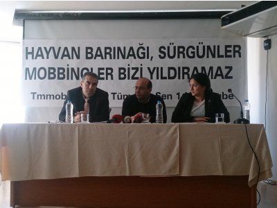 YAŞANAN SÜRGÜNLER VE MOBBİNG UYGULAMALARI BASIN AÇIKLAMASI
VİDEO EKLENDİ
