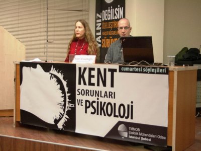 KENT SORUNLARI VE PSİKOLOJİ SÖYLEŞİSİ YAPILDI