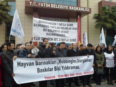 TMMOB İSTANBUL İKK, FATİH BELEDİYESİ`NDEKİ SÜRGÜN VE MOBBİNG UYGULAMALARINI TAKİP EDİYOR