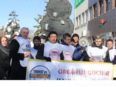 MESLEK ODALARININ SUSTURULMASINA İZİN VERMEYECEĞİZ